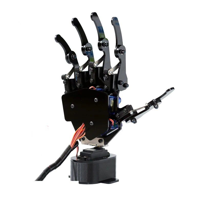 Advanced 6-DOF Bionic Robotic Arm with 5-Finger Precision Claw and Real ...